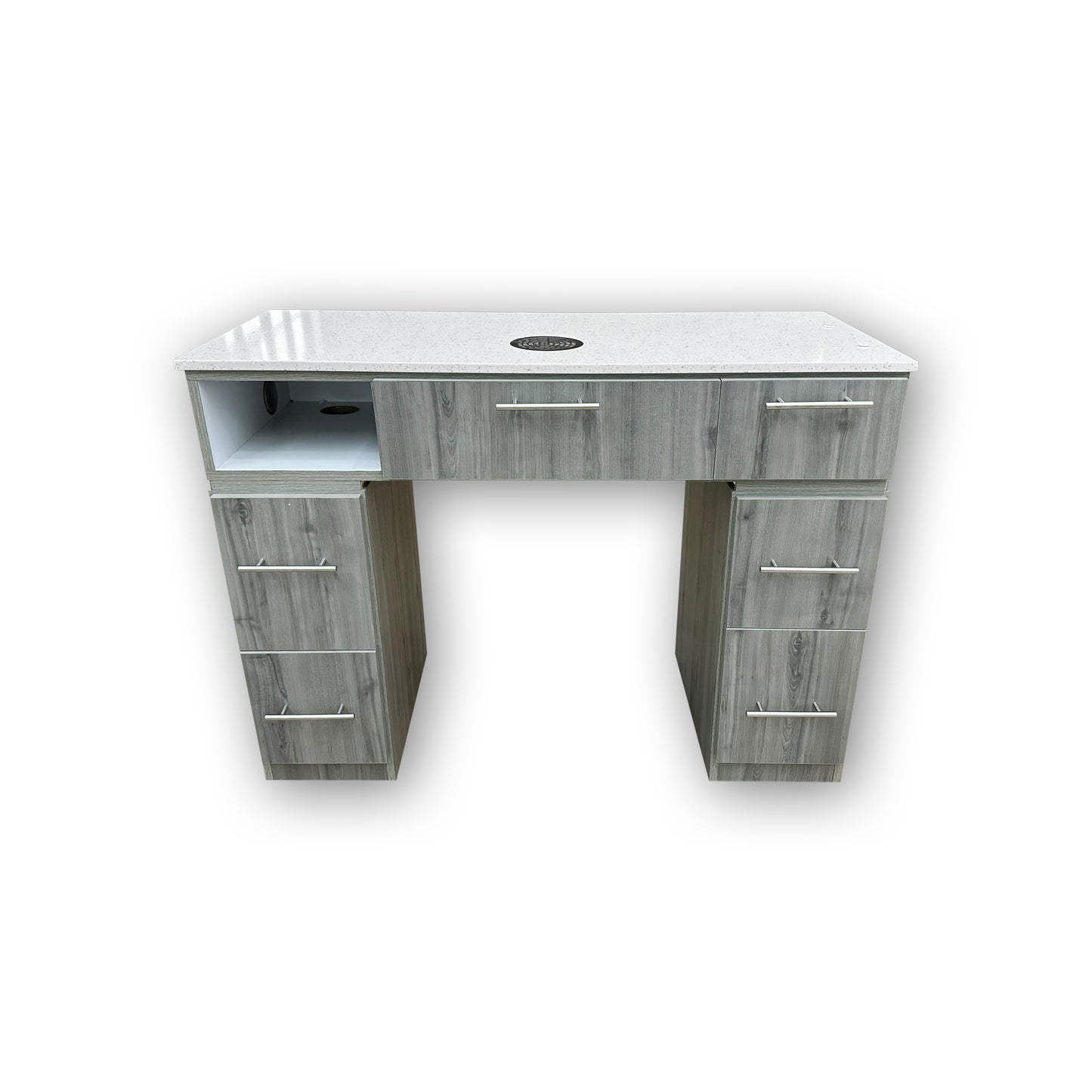 Abalone Grey Single Nail Table