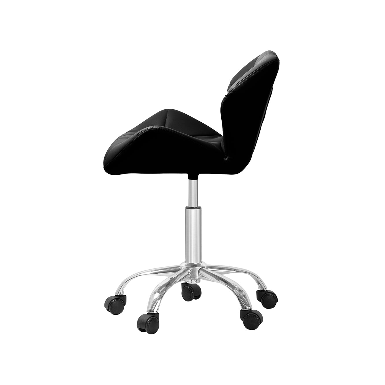 Cuzy Mani/Pedi Stool Black