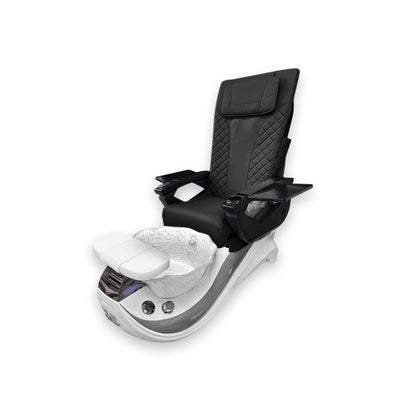 Dolphin Gray Stripe with White Fiberglass Bowl – DT PediSpa Back Massage