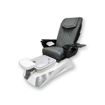 Origami 2025 - White Fiberglass Bowl - DT Pedispa Back Massage