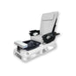 New Galaxy Blue Fiberglass Bowl - DT Pedispa Back Massage