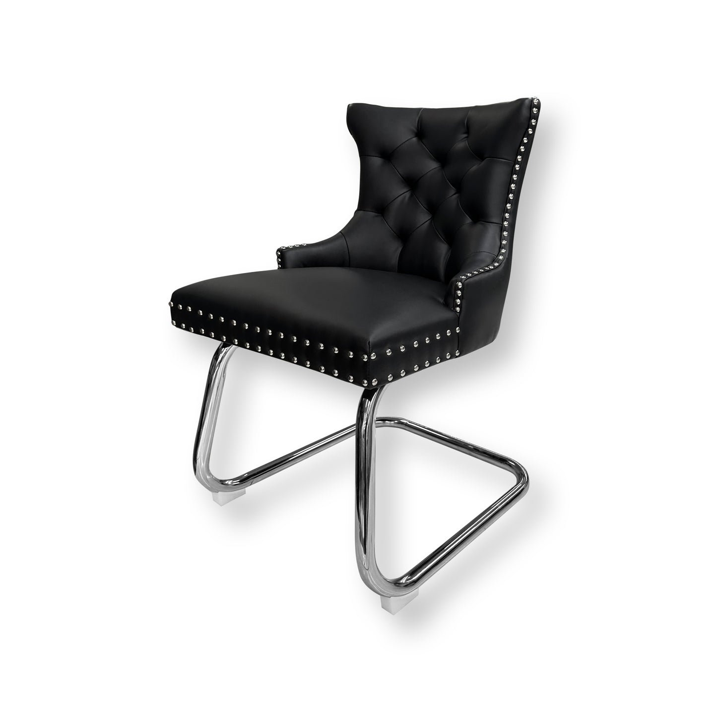 Black Color DT Pedispa Luxury Venice Waiting Chair