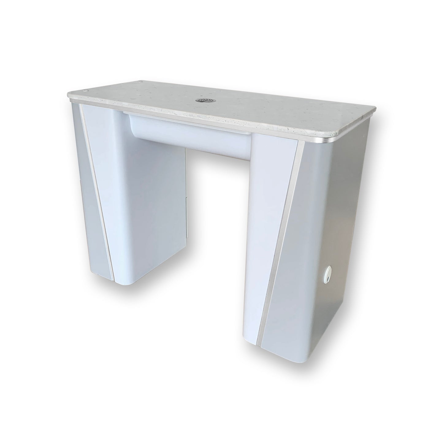 Benjamine Sing Nail Table with Build-In Air System