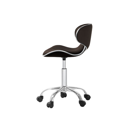 Itech Classic Mani/Pedi Stool Dark Brown