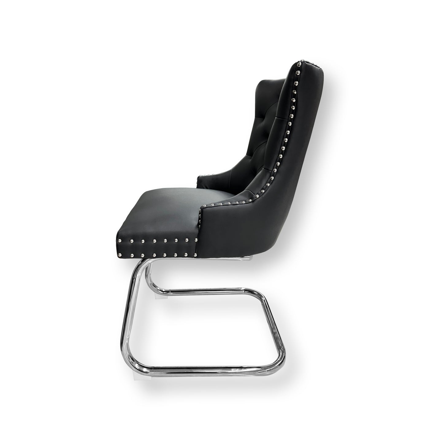 Black Color DT Pedispa Luxury Venice Waiting Chair