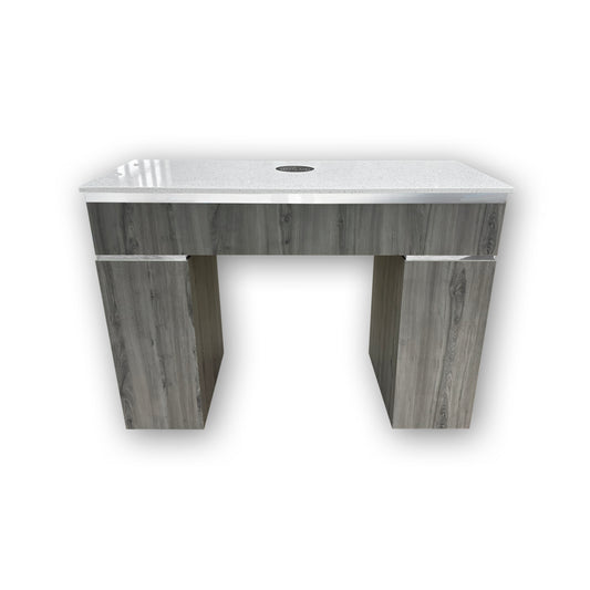 Abalone Grey Single Nail Table with build-in Air filter system