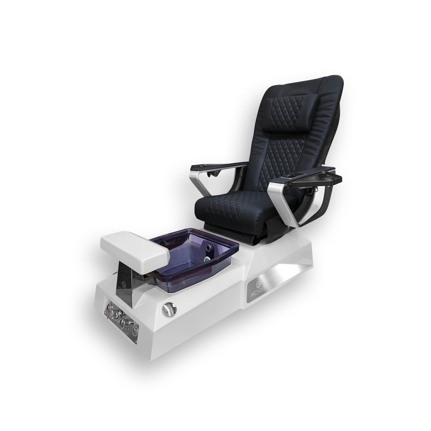 New Galaxy Blue Fiberglass Bowl - DT Pedispa Lexie Back Massage