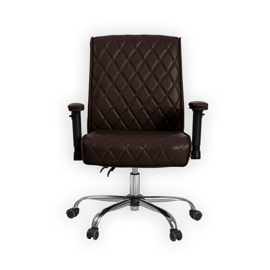 Classic Customer Chair - Chocolate